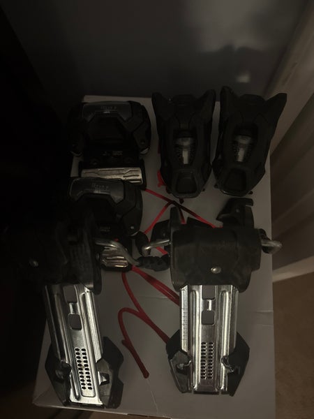 Tyrolia Attack Park Ski Bindings 95 mm Brake Width Max Din 11 (Used)