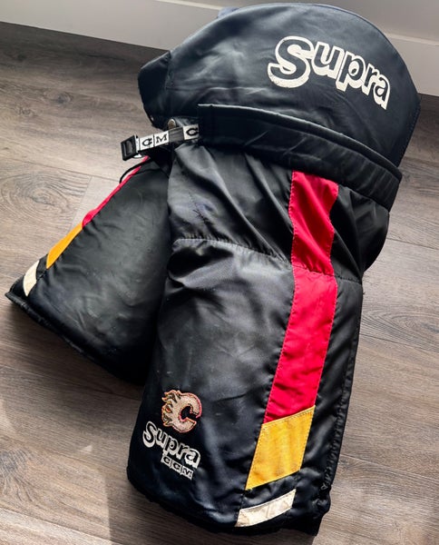 Pro Stock Hockey Pants - NHL FLAMES XL - RETRO!