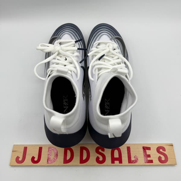 Nike Air Zoom Vapor Pro 1 Football Cleats White Navy HM8850  display picture 1