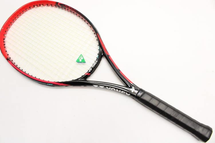 YONEX VCORE SV 100 (300g) TENNIS RACQUET (4 1/4) NEW GRIP. JAPAN DEALER DEMO!