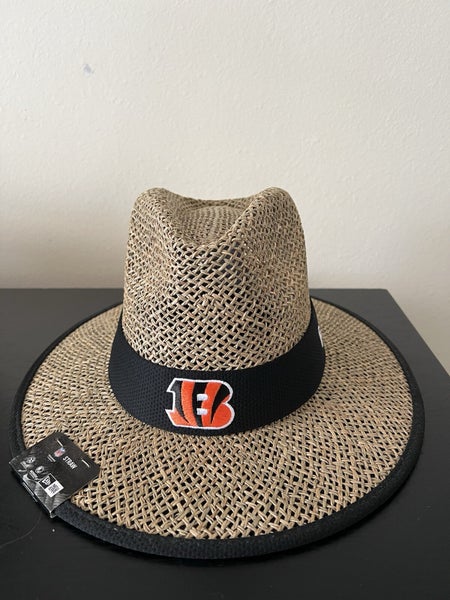 New Era NFL Straw Hat Cincinnati Bengals One Size Fits Most NEW WITH TAGS