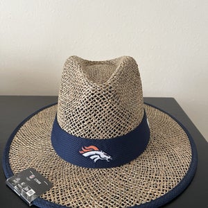New Era NFL Straw Hat Denver Broncos One Size Fits Most NEW WITH TAGS