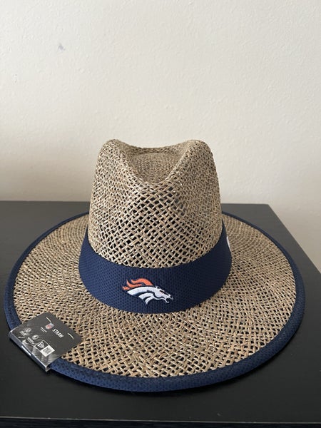 New Era NFL Straw Hat Denver Broncos One Size Fits Most NEW WITH TAGS