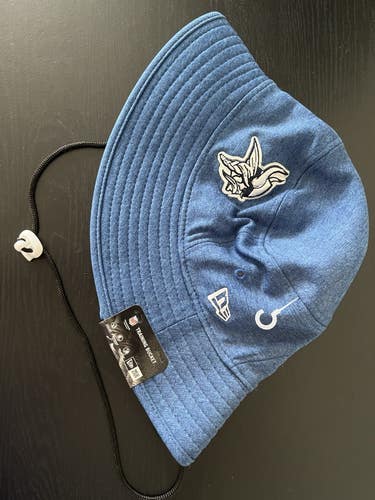 New Era NFL Minnesota Vikings Pro Bowl Training Bucket Hat Cap Blue Size M/L