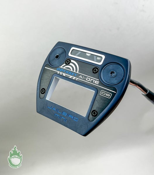 Odyssey Ai-ONE Milled Jailbird Mini DB 35" Putter Stability Tour Blue Golf Club