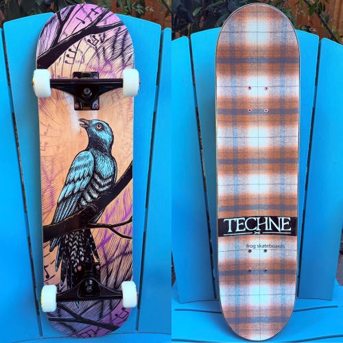 Techne Skateboards Dylan Goldberger “Sing” Complete Skateboard 8.25” Venture DGK