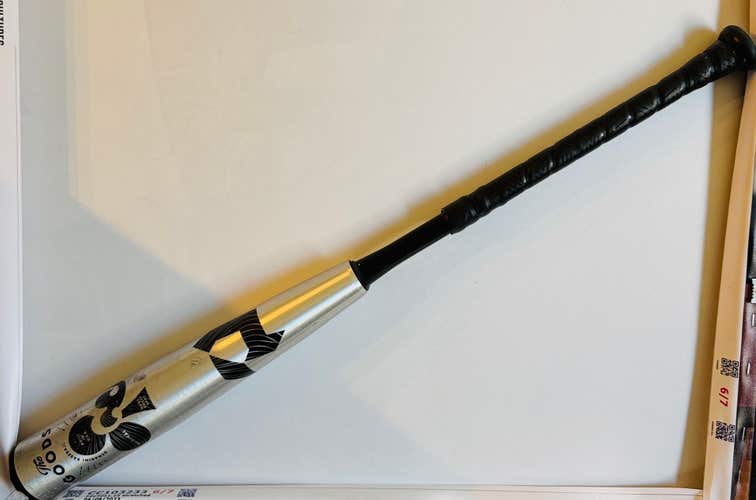 DeMarini The Goods 32"-3 BBCOR Baseball By Bat - Silver/Black, 29oz
