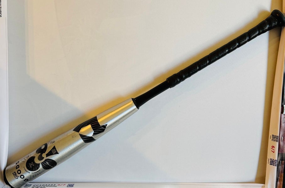 DeMarini The Goods 32"-3 BBCOR Baseball By Bat - Silver/Black, 29oz