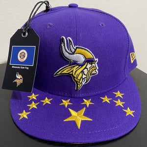 Minnesota Vikings New Era Authentic 2019 NFL Draft On Stage 59FIFTY Size 7 3/8
