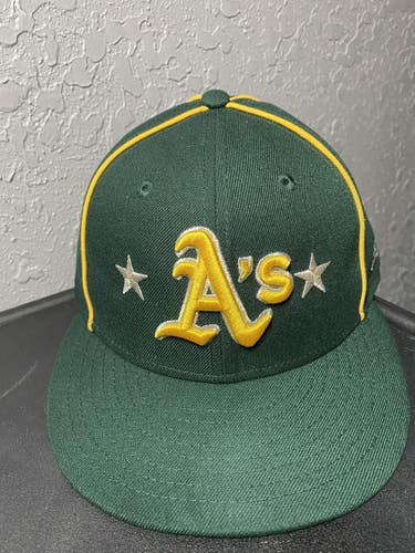 RARE Made In USA Oakland Athletics 2019 AllStar Game Hat New Era 59FIFTY Size 7