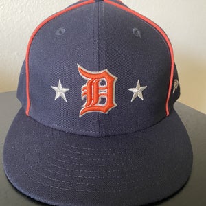 RARE Made In USA Detroit Tigers 2019 All Star Game Hat New Era 59FIFTY 7 1/2