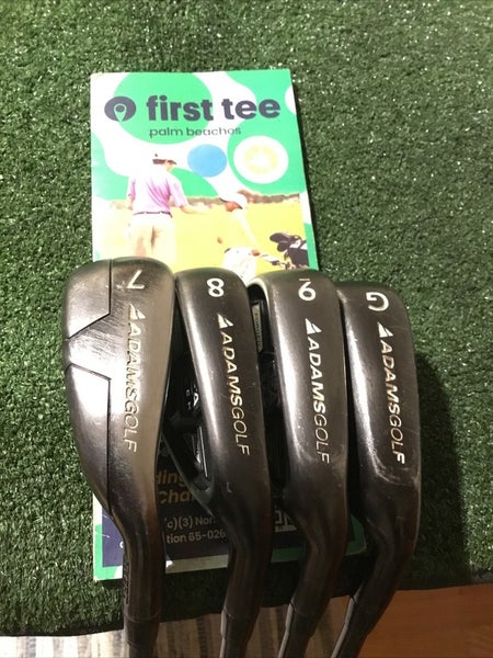 Adams Idea Tech V3 PVD Forged Irons Set (7-GW) Seniors Lite Bassara 55g Graphite