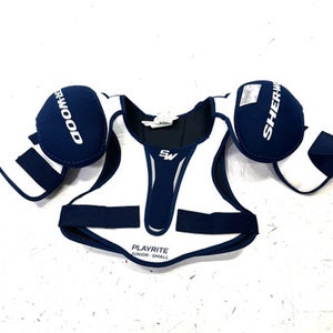 Used Sher-wood PLAYRITE Junior Shoulder Pads SM 11860-S000297693