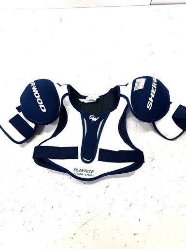 Used Sher-wood PLAYRITE Junior Shoulder Pads SM 11860-S000297693