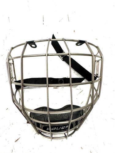 Used Bauer Hockey Wire Mask Grey SM 11860-S000298174