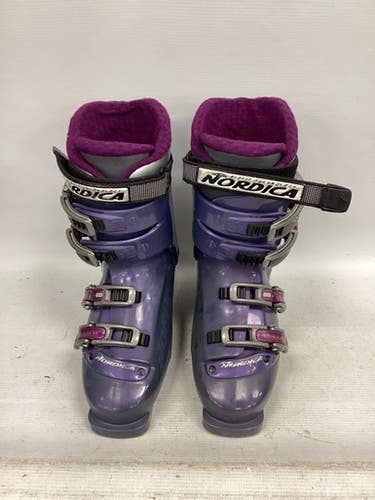 Used Nordica GP 05 Womens DH Ski Boot Purple 260 MP - M08 - W09 11851-S000038229