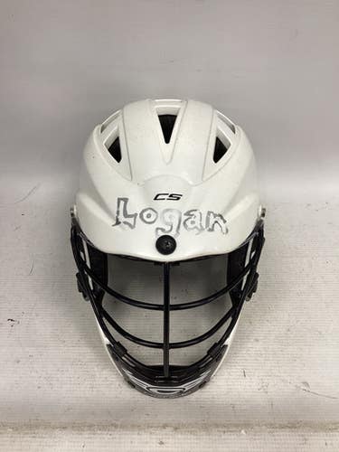 Used Cascade CS Lacrosse Helmet White One Size 11851-S000038233