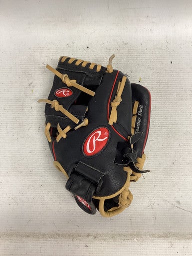 Used Rawlings HIGHLIGHT SERIES BB/SB Glove RH Throw Black 10 1/2" 11851-S000038224