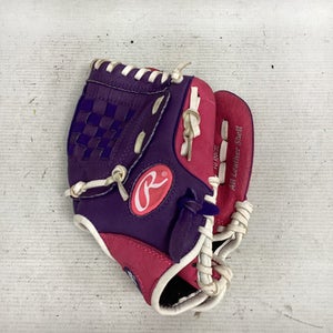 Used Rawlings HIGHLIGHT SERIES BB/SB Glove RH Throw Pink 10" 11851-S000038225