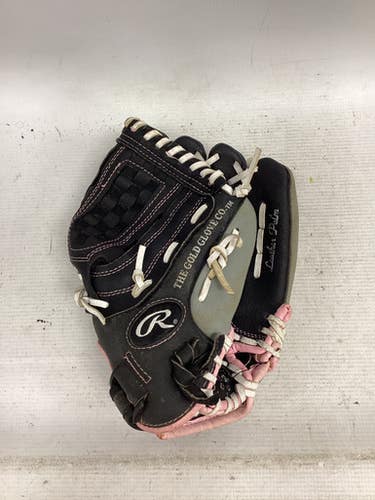 Used Rawlings FASTPITCH SOFTBALL BB/SB Glove RH Throw Black 11 1/2" 11851-S000038250
