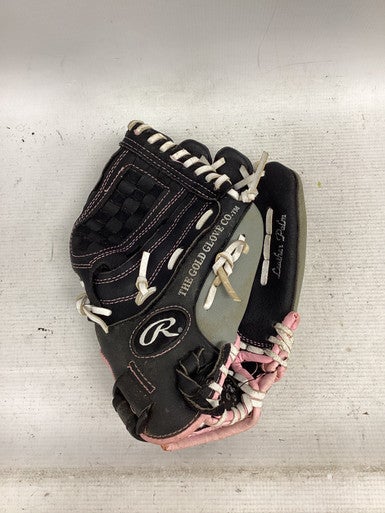 Used Rawlings FASTPITCH SOFTBALL BB/SB Glove RH Throw Black 11 1/2" 11851-S000038250