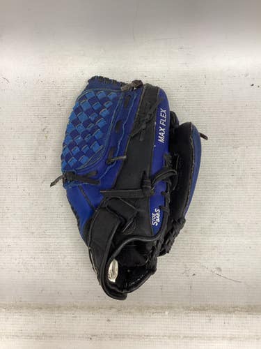 Used Mizuno POWER CLOSE BB/SB Glove RH Throw Royal Blue And Black 11 1/2" 11851-S000038256