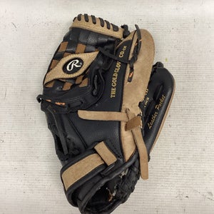 Used Rawlings PLAYMAKER SERIES BB/SB Glove RH Throw Black And Tan 11 1/2" 11851-S000038257