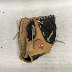 Used Rawlings PLAYERS SERIES BB/SB Glove LH Throw Black And Tan 10" 11851-S000038255
