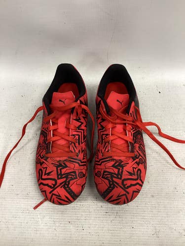 Used Puma Soccer Cleats Red Junior 03.5 11851-S000037980