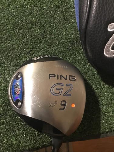 Ping G2 Orange Dot 23* 9 Wood Soft Regular (Seniors) TFC 100 Graphite Shaft
