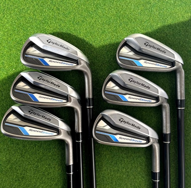 Men's TaylorMade Speedblade Right Handed Iron Set Regular Flex 6 Pieces Graphite Shaft (New)