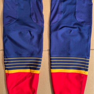 Like New St Louis Blues Alternate Retro Pro Stock Adidas Hockey Socks Size XL+