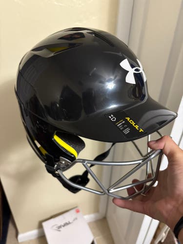 One Size Fits All Under Armour Batting Helmet (New) softball helmet