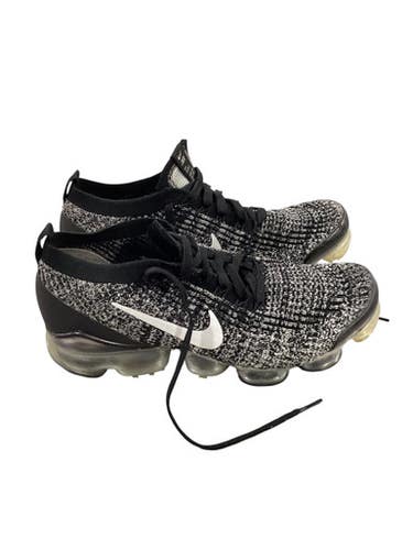 Used Nike FLYKNIT AIR SHOES Running/X-Train Shoes W White And Black Senior 7 11347-S000256030