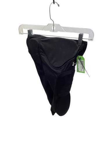 Used Under Armour Youth FB Integrated Pants Black SM 11347-S000256019