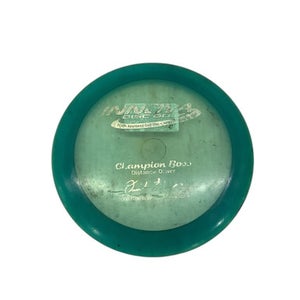 Used Innova 2008 WORLD CHAMP BOSS PFN Disc Golf Driver Teal 11347-S000256006