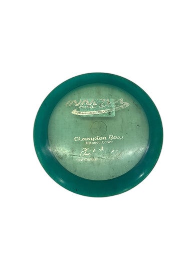 Used Innova 2008 WORLD CHAMP BOSS PFN Disc Golf Driver Teal 11347-S000256006