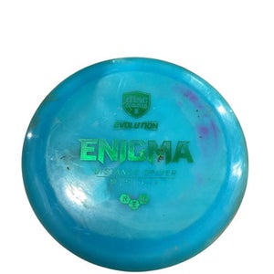 Used Discmania NEO ENIGMA Disc Golf Driver Royal Blue 11347-S000255975