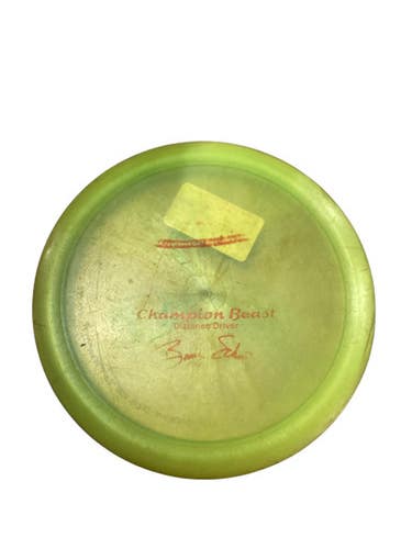 Used Innova CHAMPION BEAST Disc Golf Driver Yellow 11347-S000255976