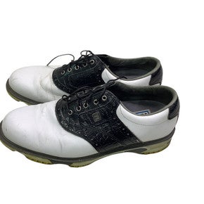 Used Foot Joy Mens Golf Shoes White Senior 9.5 11347-S000255970