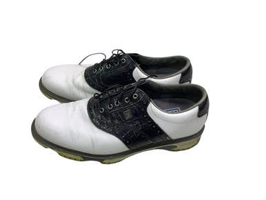 Used Foot Joy Mens Golf Shoes White Senior 9.5 11347-S000255970