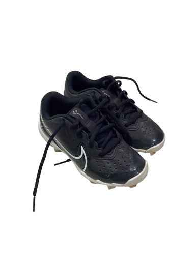 Used Nike DIAMOND BASEBALL BB/SB Cleats Black Youth 12.0 11347-S000255962