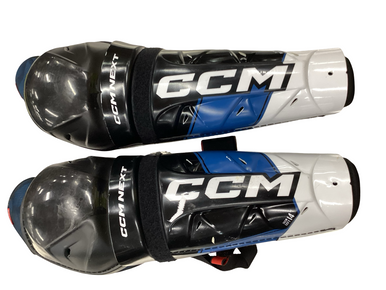 Used CCM NEXT Senior Shin Guards Black 14" 11613-S000168382