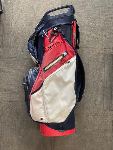 Used Sun Mountain USA 14-WAY STAND BAG Mens Stand Bag Navy Blue 11614-S000222091