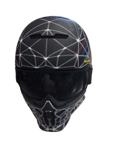 Almost NEW RUROC Snowsport Helmet Adult Black MEDIUM LARGE 11706-S000363312