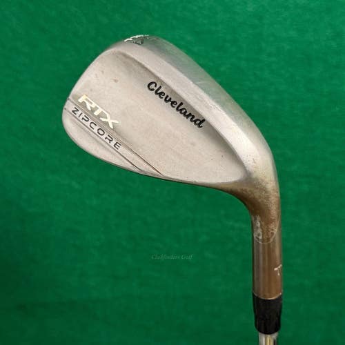 Cleveland RTX Zipcore Raw Full T-Stamp 54-12 54 Sand Wedge Modus 3 125 Wedge