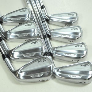 Titleist T100 2021 3-PW Iron Set Stiff Flex Right DG S300 105g Steel # 202957
