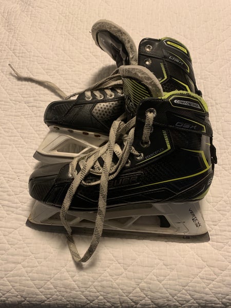 Senior Bauer GSX Hockey Goalie Skates (Regular) | Size: 7.5 (Used)