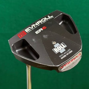 LH Guerin Rife EVNROLL Model ER6 I-Roll Milled 34.5" Single-Bend Mallet Putter