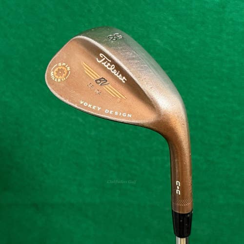 Titleist Vokey Design Spin Milled C-C 58-4 58 Lob Wedge Vokey Design Wedge Flex